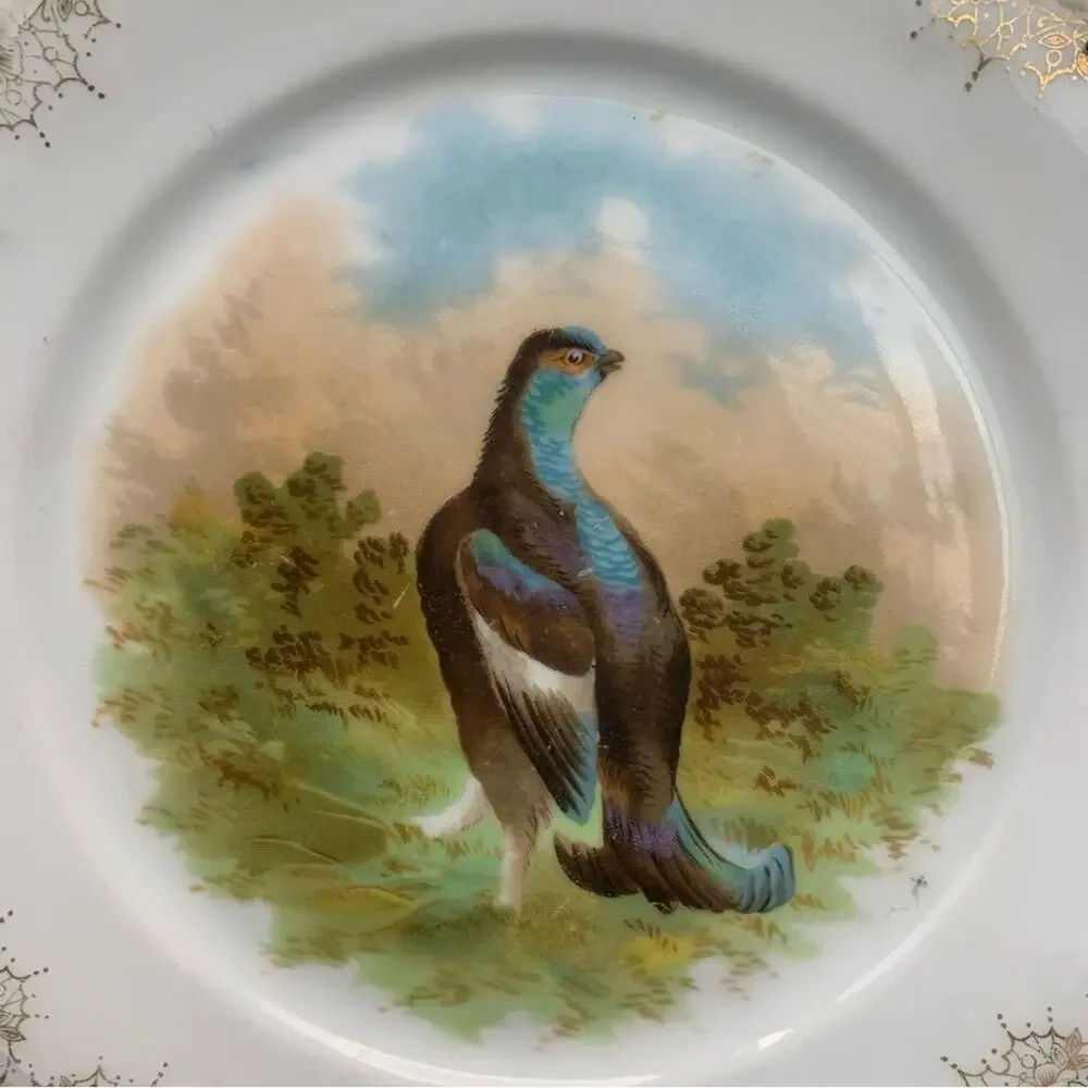 Antique Mignon Z.S. & Co. Bavaria Scalloped Edge